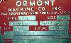  ORMONT Model FD Opener, size 208, 30" wide